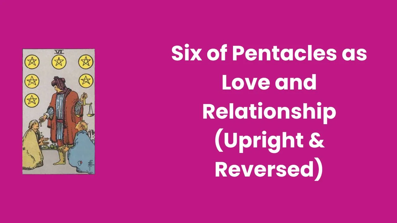 Six of Pentacles as Love
